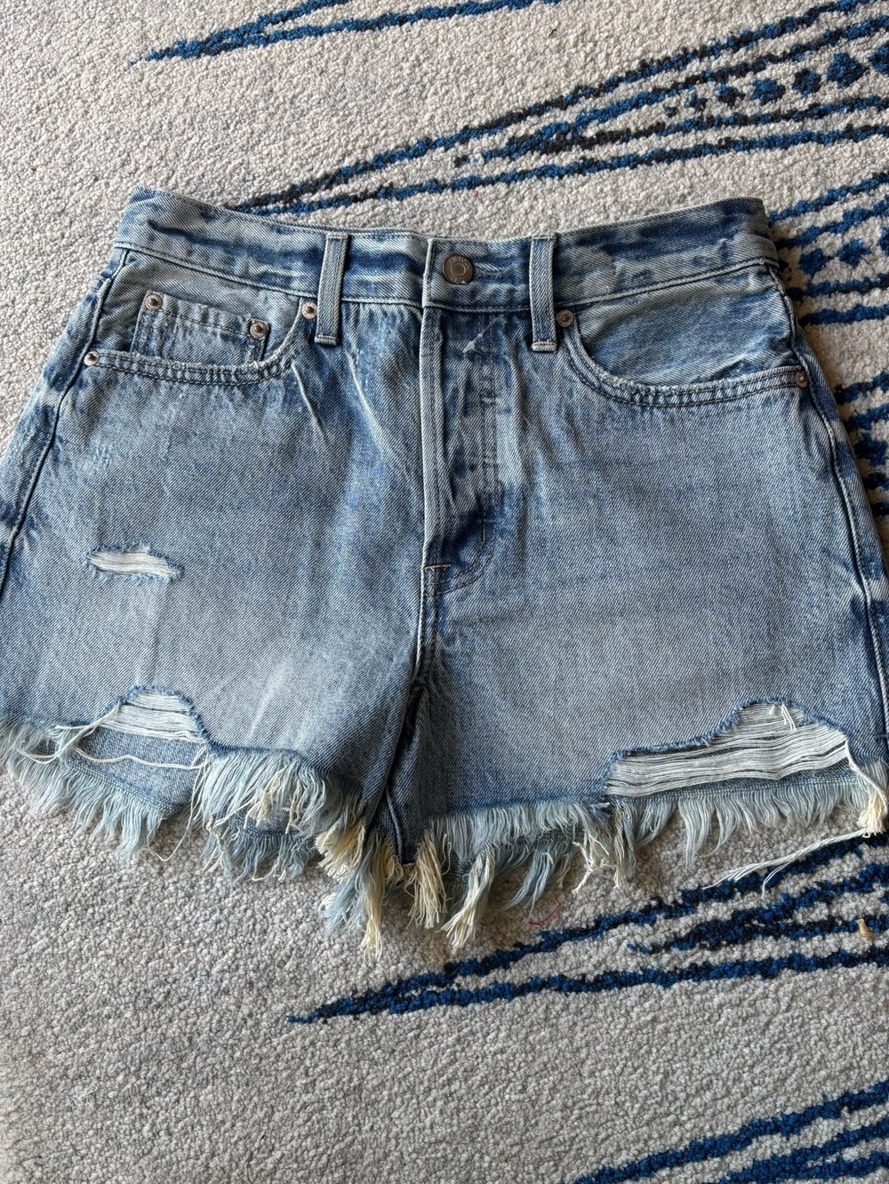 Pistola Distressed Cut off Jean Shorts NWOT